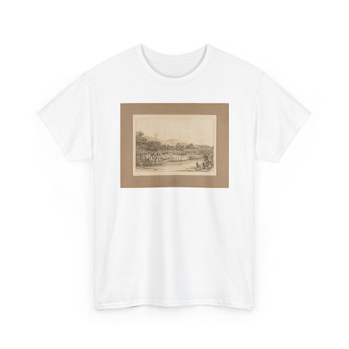 George Catlin, born Wilkes-Barre, PA - The Ball Play Dance-no. 22 - unknown - T-Shirt