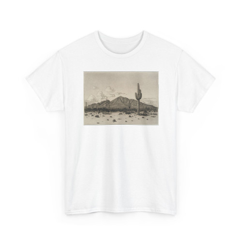 George Elbert Burr, born Monroe Falls, - Camelback Mountain, Phoenix - ca. 1926 - T-Shirt