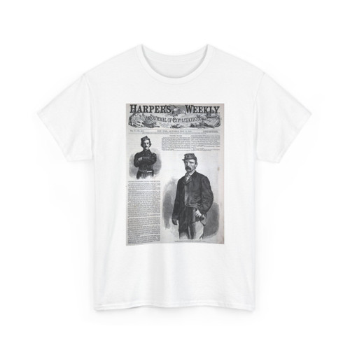 Winslow Homer, born Boston, MA - Colonel Wilson, of Wilson's Brigade, from Harper's Weekly, May 11, 1861 - 1861 - T-Shirt