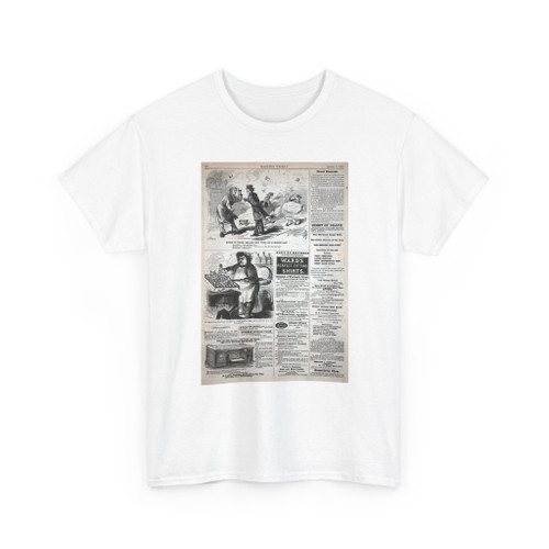 Winslow Homer, born Boston, MA - Scene in Union Square, New York, on a March Day, from Harper's Weekly, April 7, - 1860 - T-Shirt