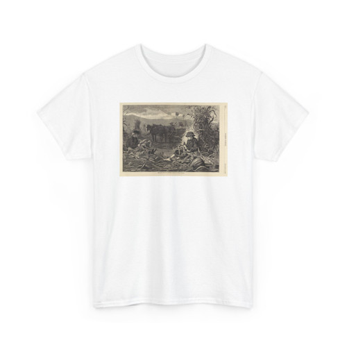 Winslow Homer, born Boston, MA - The Last Days of Harvest, from Harper's Weekly, December 6, 1873 - 1873 - T-Shirt