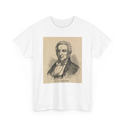 Winslow Homer, born Boston, MA - The Late William Wood, from Ballou's Pictorial Drawing-Room Companion, - 1857 - T-Shirt