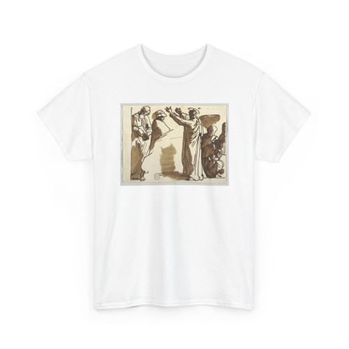 Felice Giani, Italian, 1758–1823 - Cartoons of Death of Ananias and St. Paul, after Raphael - ca. 1820 - T-Shirt