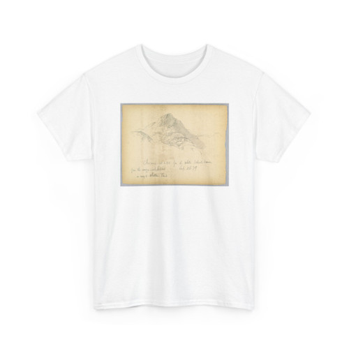 Daniel Huntington, American, 1816–1906 - Mount Chocorua on Way to Whitton Pond - September 26, 1879 - T-Shirt