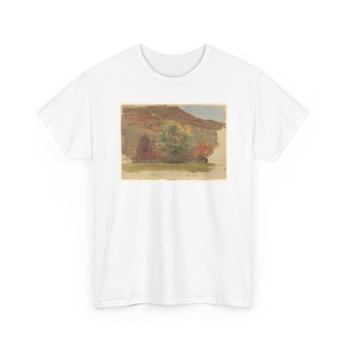 Frederic Edwin Church, American, - Autumn Foliage in the Wind, Vermont - October 1865 v1 - T-Shirt