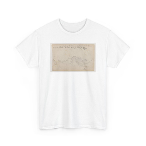 Frederic Edwin Church, American, - Cerro Negro from Laguna Mojanda, Ecuador - August 29, 1853 v3 - T-Shirt