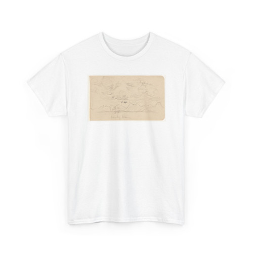 Frederic Edwin Church, American, - Clouds over Mountains, Mexico - 1892–93 v1 - T-Shirt