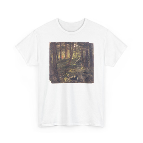 Frederic Edwin Church, American, - Forest Scene - 1865–1875 v2 - T-Shirt