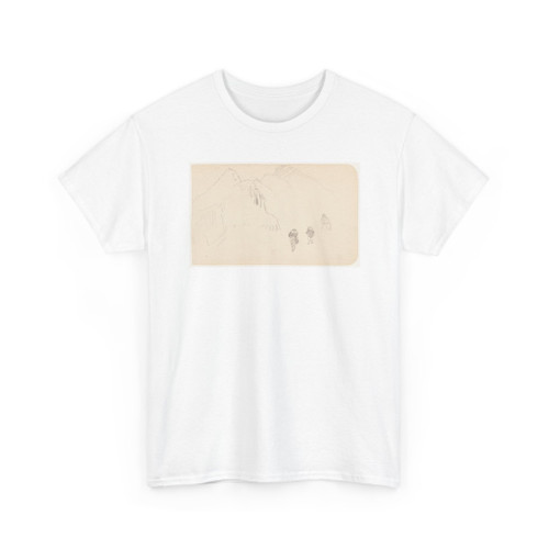 Frederic Edwin Church, American, - Figures and Mountains, Mexico - 1890–93 v1 - T-Shirt