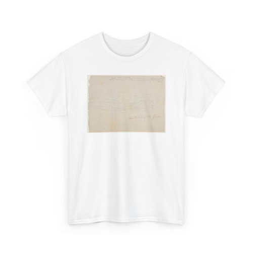 Frederic Edwin Church, American, - From the Hill of San Juan, Quito, Ecuador - 1853 or 1857 v1 - T-Shirt