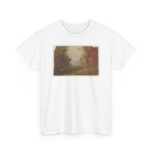 Frederic Edwin Church, American, - Lake View in Autumn - probably 1876–1881 v1 - T-Shirt