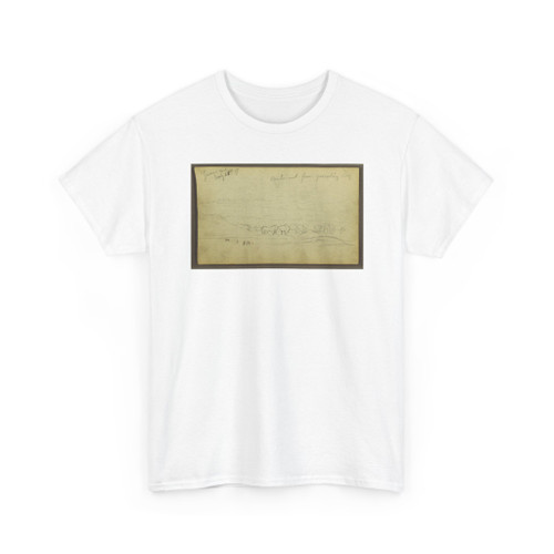 Frederic Edwin Church, American, - Landscape near Guayaquil, Ecuador, Part Two - May 21, 1857 v3 - T-Shirt