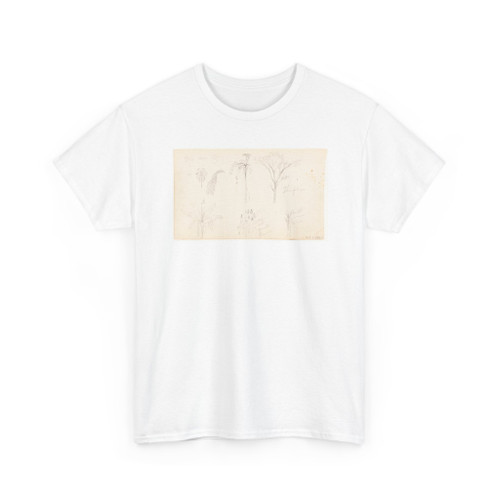 Frederic Edwin Church, American, - Landscape near Guayaquil, Ecuador, Part Two - May 21, 1857 v2 - T-Shirt