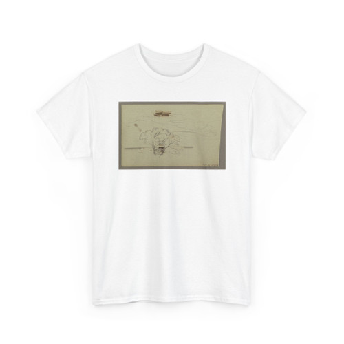 Frederic Edwin Church, American, - Looking Southwest from Long Hill, Hudson, New York - August 1863 v4 - T-Shirt