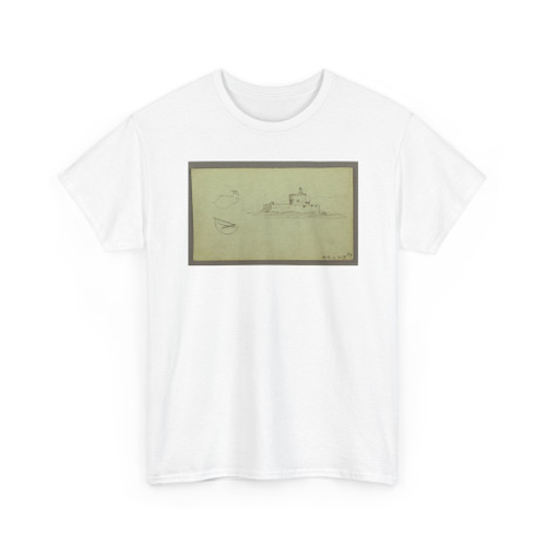 Frederic Edwin Church, American, - Larnaca, Cyprus - May 27, 1868 v4 - T-Shirt