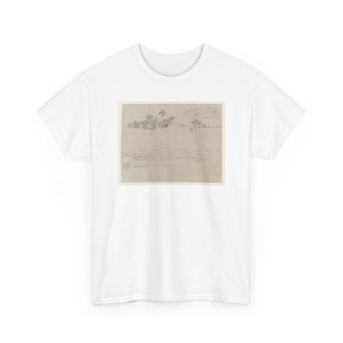 Frederic Edwin Church, American, - Landscapes along the Río Magdalena, Colombia - May 1853 v3 - T-Shirt