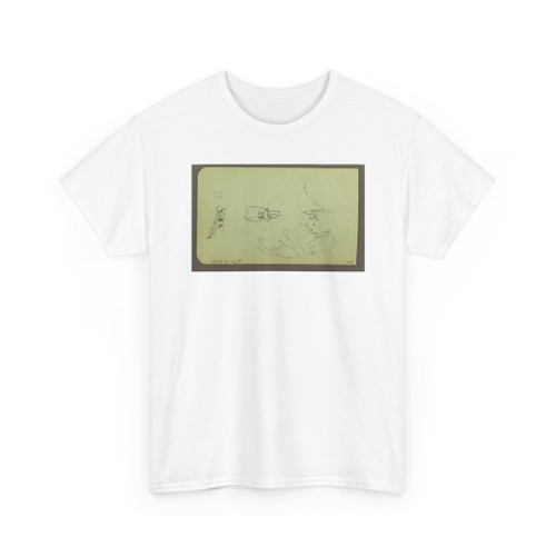 Frederic Edwin Church, American, - Mixed Sketches with a Church, Mexico - 1883–1884 v4 - T-Shirt