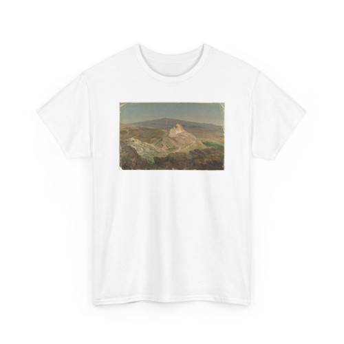 Frederic Edwin Church, American, - Mount Pentelicus, Greece - April 1869 v3 - T-Shirt