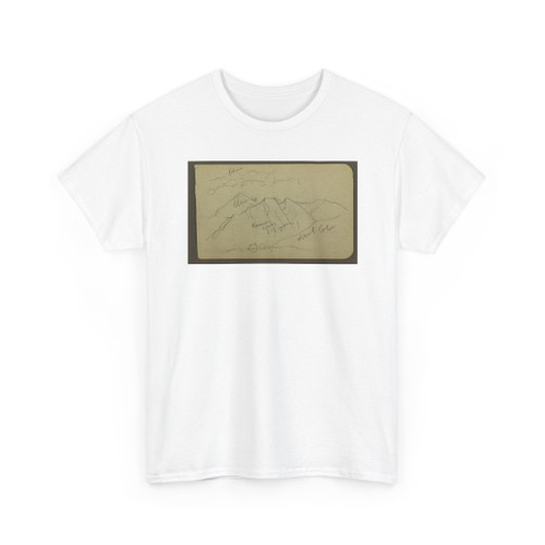 Frederic Edwin Church, American, - Mountain Peaks, Mexico - 1890–93 v3 - T-Shirt