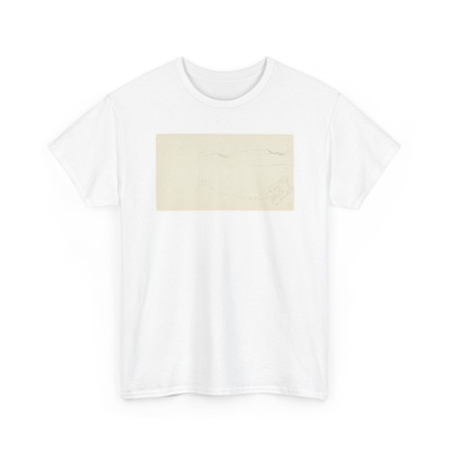 Frederic Edwin Church, American, - Mountain Range across a Plain - April or May 1868 v1 - T-Shirt