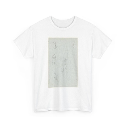 Frederic Edwin Church, American, - Mountain View from the Königssee, Germany - July 1868 v2 - T-Shirt