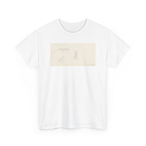Frederic Edwin Church, American, - Mountains near Beirut, Lebanon - February 7, 1868 v4 - T-Shirt