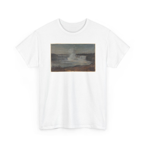 Frederic Edwin Church, American, - Niagara Falls at Night, Canada - 1851–1858 v1 - T-Shirt