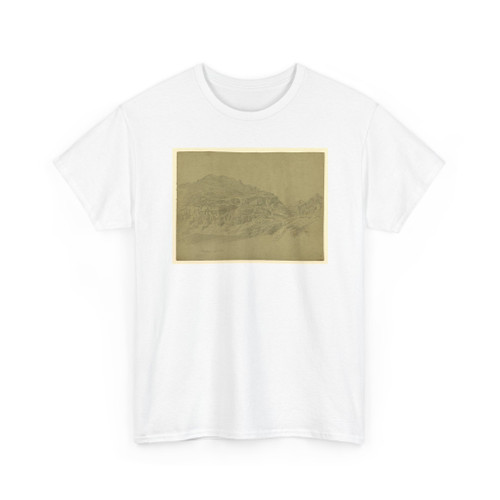 William Trost Richards, American, - Landscape, Meiringen, Switzerland - September 3, 1867 - T-Shirt