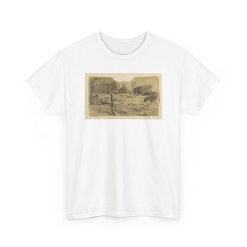 Winslow Homer, American, 1836–1910 - Study for Ouananiche Fishing, Lake St. John - 1897 v2 - T-Shirt