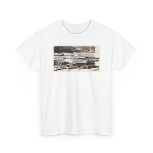 Winslow Homer, American, 1836–1910 - Woodland Stream - 1895 v5 - T-Shirt