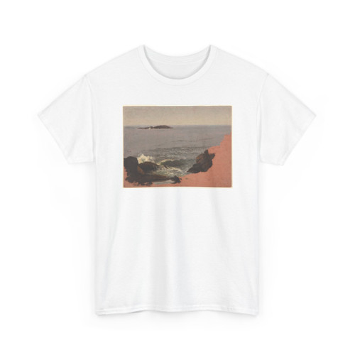 Frederic Edwin Church, American, - Old Soaker off Great Head, Mt. Desert Island, Maine - July–September 1850 v1 - T-Shirt