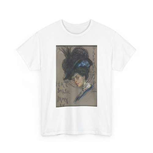 Alice Pike Barney, born Cincinnati, OH - Hat Sale Poster - 1906 - T-Shirt