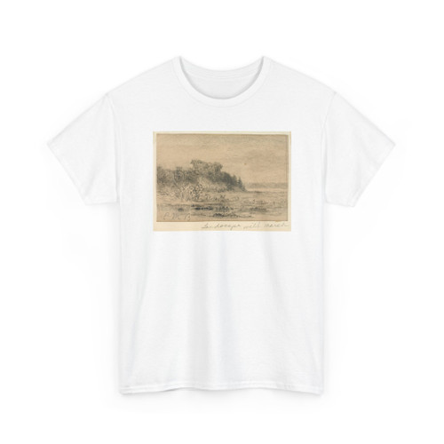 Edward Mitchell Bannister, born St. - Landscape with Marsh - n.d. - T-Shirt