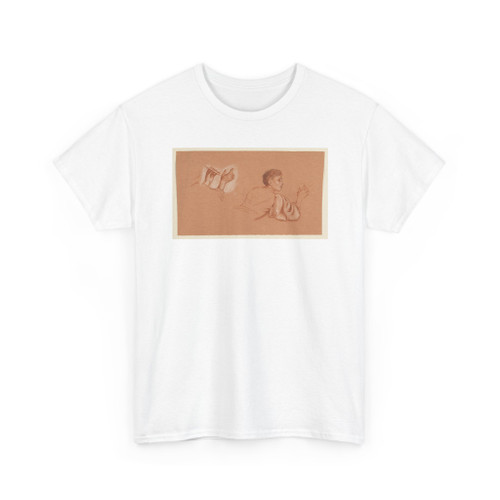 Elihu Vedder, American, 1836 – 1923 - studies of costumed male figures - ca. 1890 v1 - T-Shirt