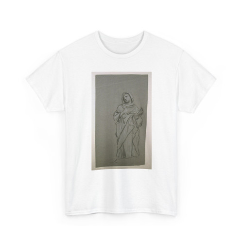 Elihu Vedder, American, 1836 – 1923 - study of a costumed figure - ca. 1890 v2 - T-Shirt