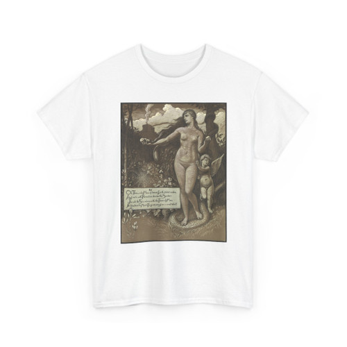 Elihu Vedder, born New York City - (Illustration for Rubáiyát of Omar Khayyám) In the Beginning - 1883-1884 - T-Shirt