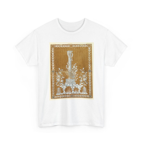 Fabrique de Saint Ruf, Lyon, France - Design for an Embroidery or Woven Fabric of the Fabrique de St. Ruf - ca. 1810 - T-Shirt