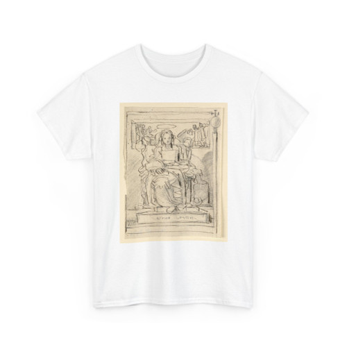 Fortunato Duranti, Italian, 1787 - 1863 - The Virgin and Child Enthroned - 1820–1850 - T-Shirt
