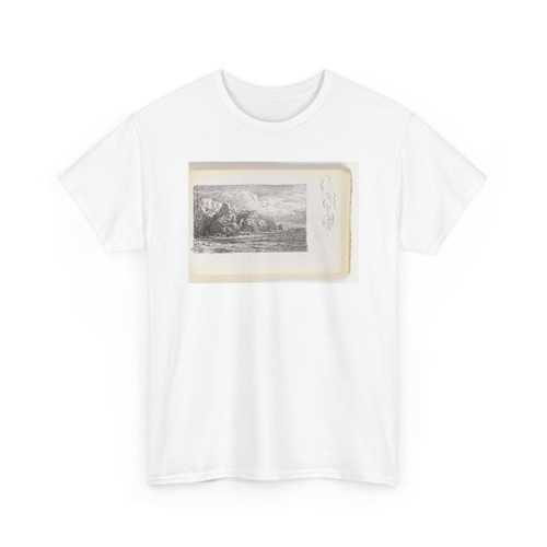 William Trost Richards, American, - Seascape with Large Cliffs - 1890–1900 - T-Shirt