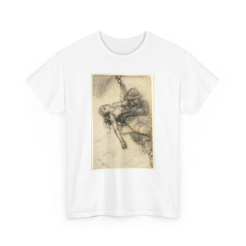 Winslow Homer, American, 1836–1910 - Study for The Life Line - 1883–1884 - T-Shirt