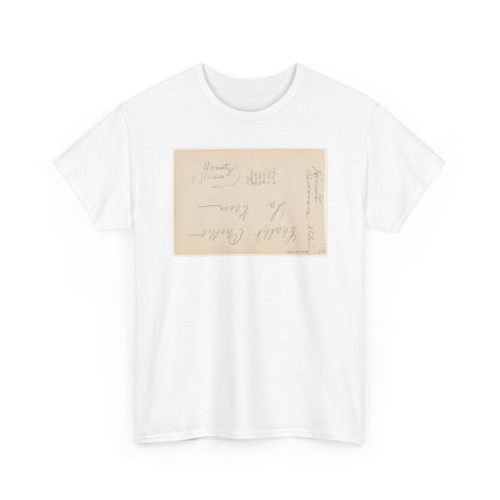 Frederic Edwin Church, American, - City Buildings, Italy - September 1868 v2 - T-Shirt