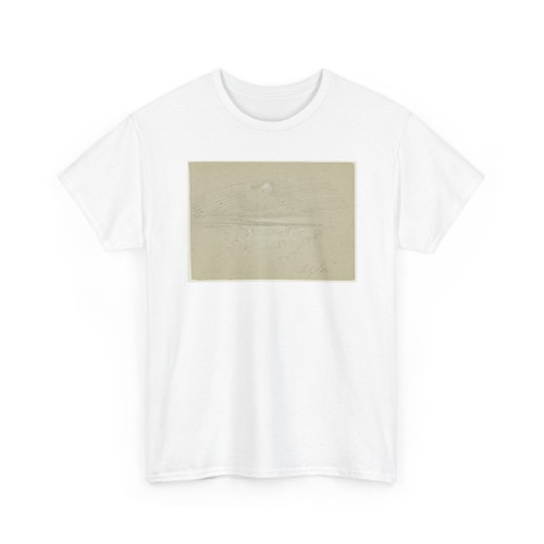 Frederic Edwin Church, American, - Cloudy Sky, Hudson, New York - July 1870 v1 - T-Shirt