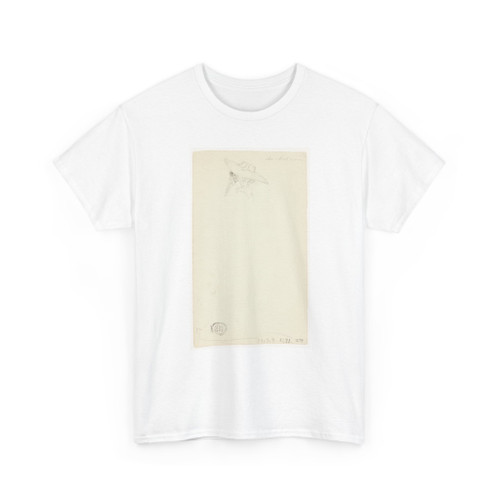 Frederic Edwin Church, American, - Figure and Architectural Sketches with a Boat - 1868 v2 - T-Shirt