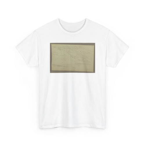 Frederic Edwin Church, American, - Morning Clouds over Hudson, New York, Part Two - March 1865 v3 - T-Shirt