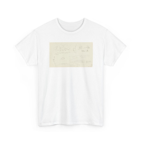 Frederic Edwin Church, American, - Ruins near Burak, Syria - April 27, 1868 v2 - T-Shirt