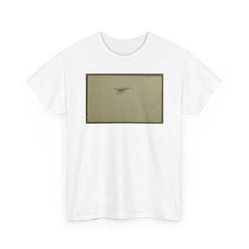 Frederic Edwin Church, American, - Sunlight Cresting a Wooded Ridge - 1844 - 1846 v3 - T-Shirt