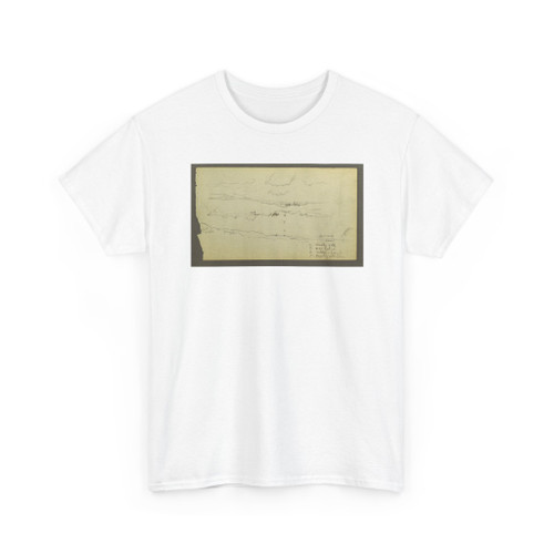 Frederic Edwin Church, American, - Sunset over a Mountainous Landscape - July or September v2 - T-Shirt