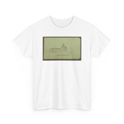 Frederic Edwin Church, American, - Sketches around Pátzcuaro, Mexico - 1883–1884 v4 - T-Shirt