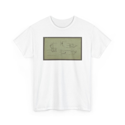 Frederic Edwin Church, American, - Sketches around Berchtesgaden, Germany - July 3, 1868 v3 - T-Shirt