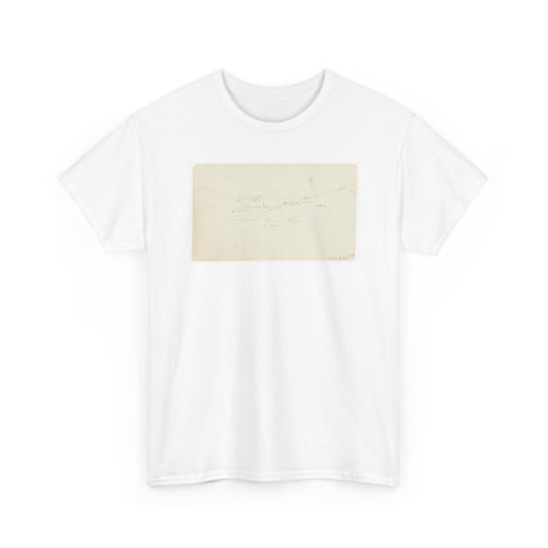 Frederic Edwin Church, American, - Ruins, Burek, Syria - April 27, 1868 v2 - T-Shirt